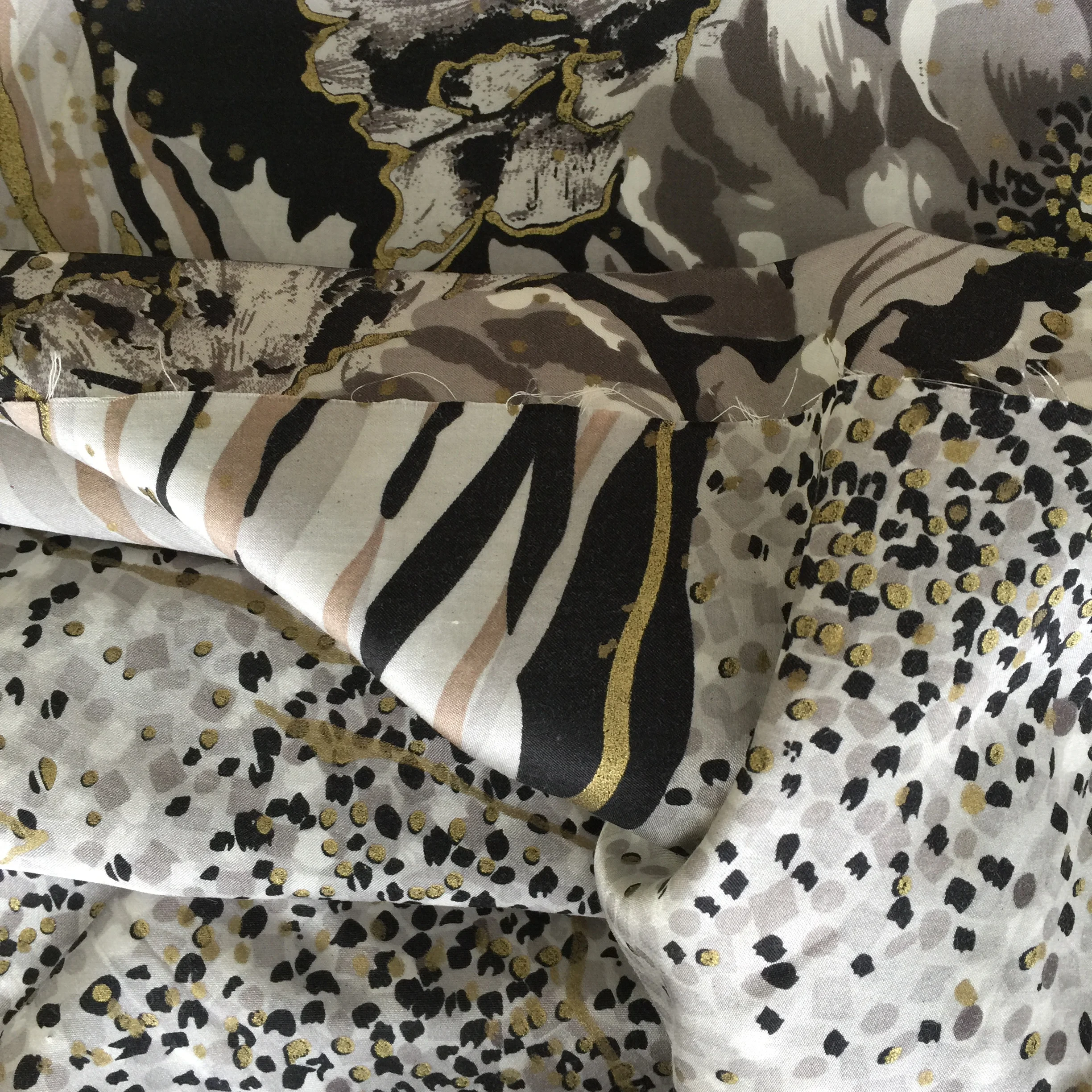 
Шелк хлопок сатин 