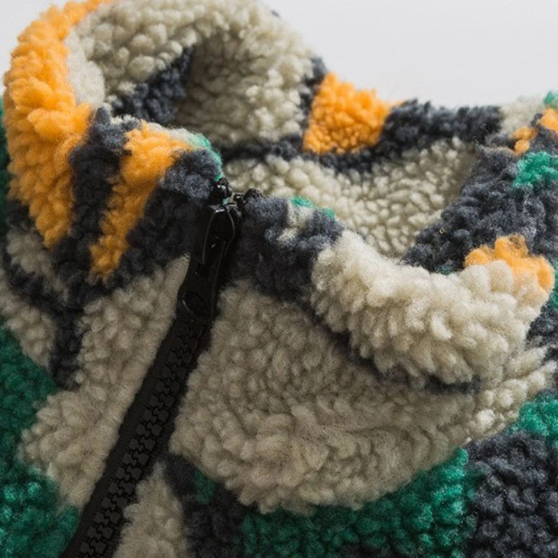 New Coming Custom Design Sherpa Polar Fleece Jacket Fashionable Varsity Jackets Outdoor Fleece Jacket For Women And Men