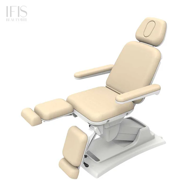 Sonora-220 Factory New Design Scissors Legrest Customizable Electric Adjustable Tattoo Chair Cosmetology Chair Beauty Bed