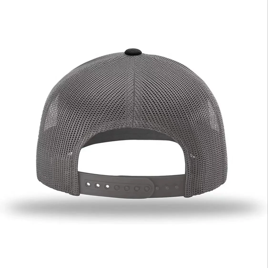 Slightly curved brim truck hat for men,outdoor sunshade mesh hat,mountaineering and fishing trucker hat