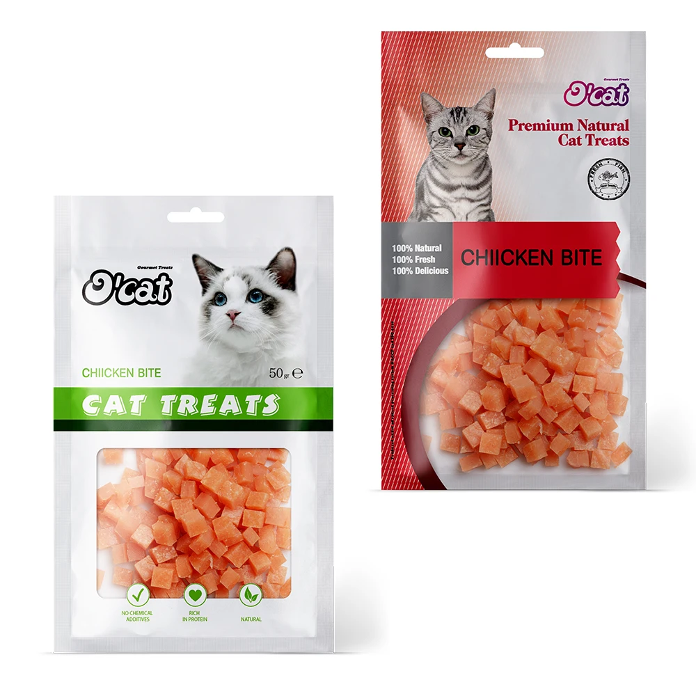 Professional Cat Treats Factory Chicken Granule Cat Snack Dry Food Snack Cat