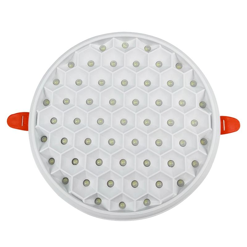 2022 New Design AC 85-265V PC Material Warm White 9W Honeycomb Panel Light for Indoor