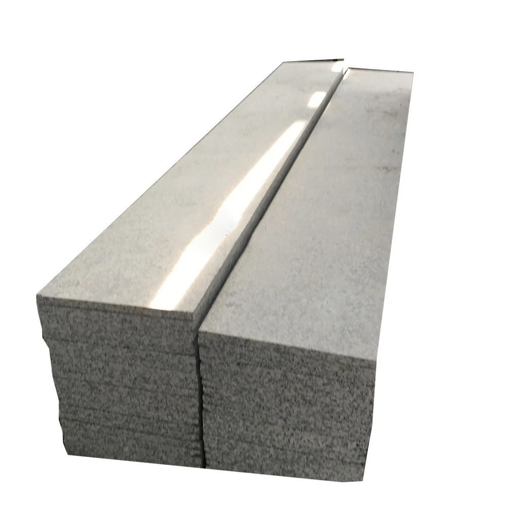 Wuhan Quarry owner G602 Grey Granite Stair Step and Riser
