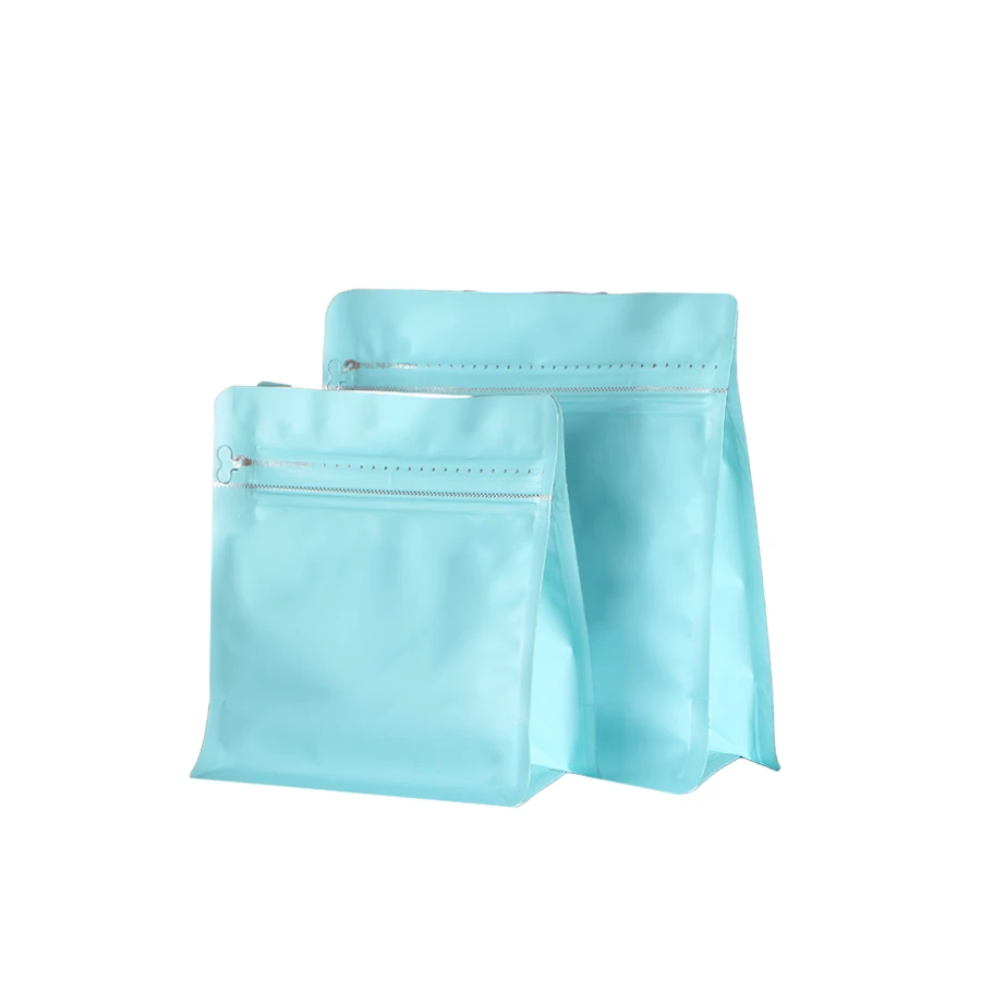 Bags Packaging Ethiopia Specialty Steeped Neoprene Material Turkish 1Lb Valve 340 Eight Side Seal Coffee Bag