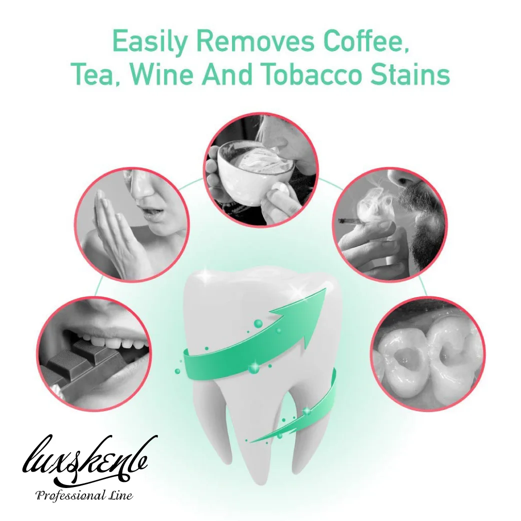 Private Label Teeth Powder Remove Plaque Organic Peroxide Free Pearl Mint Activated Carbon Teeth Whitening Powder