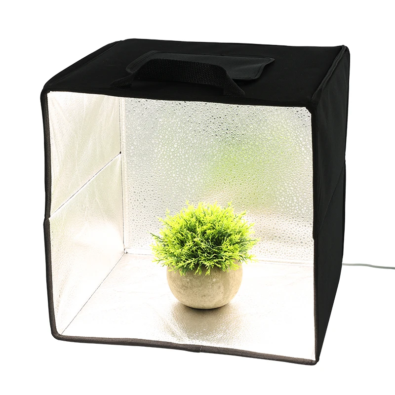 Display Stand Rotating Turntable Portable Led Photo Light Box  Display Rotating Turntable Set