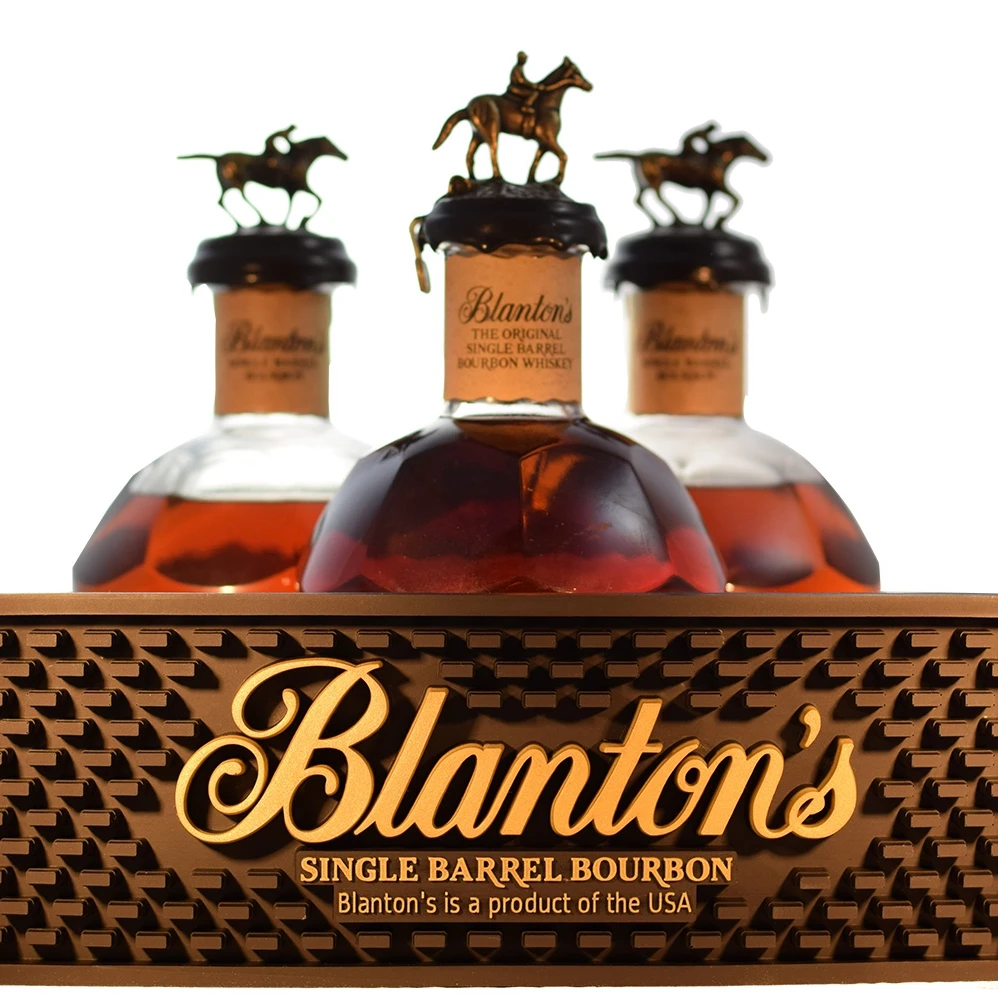 OEM Logo Custom Soft Silicon Rubber Bar Mat Budweiser Bar Counter Mat