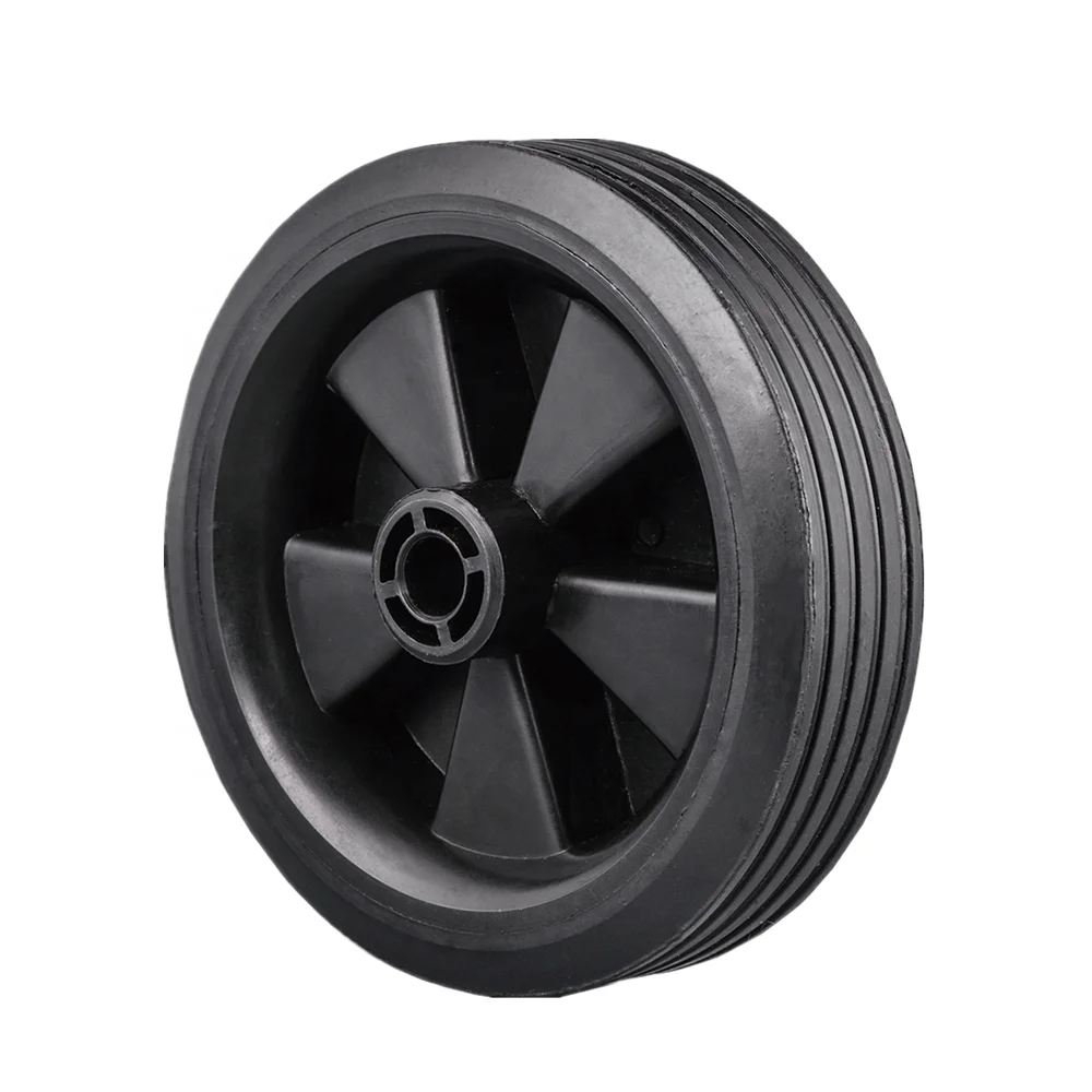 4 inch lawn mower solid rubber wheels