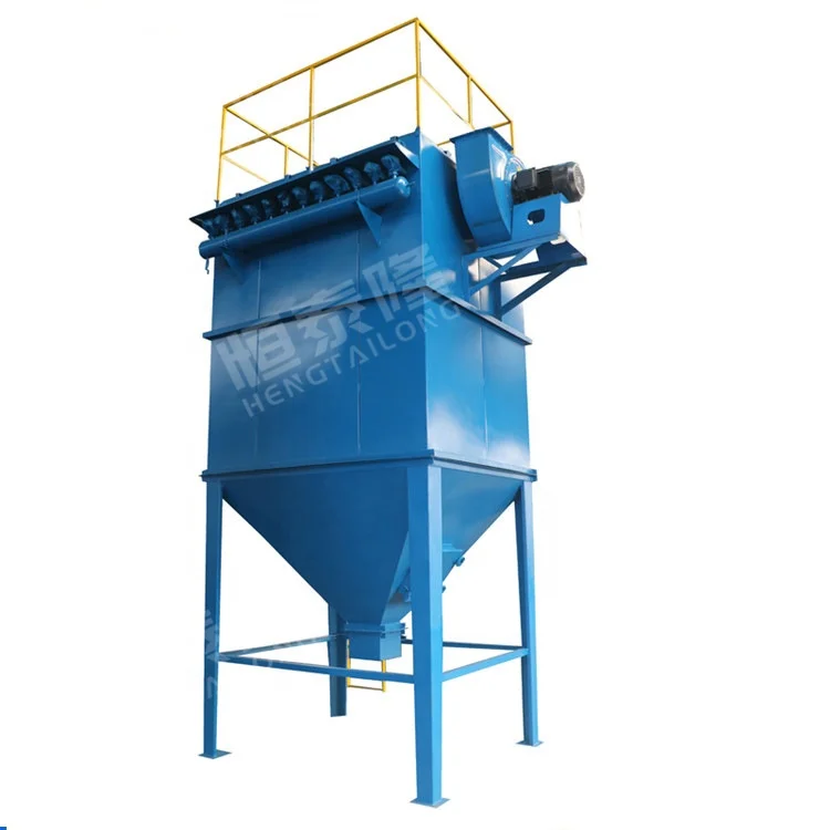 High Quality Removal System Industrial Silo Pulse Jet Bag Filter Baghouse Dust Collector for Chemical Indusry