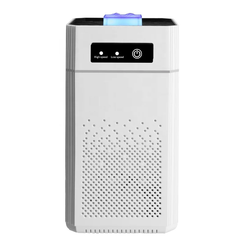 Aromatherapy Function Home Air Purifiers HEPA Air Quality Sensors Remove Smoke Pet Smell Mini Air Purifier
