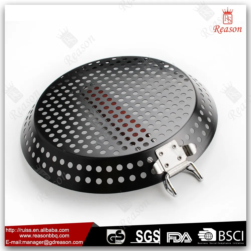 BBq pan  grill basket  grill topper barbecue wok pan produce in china