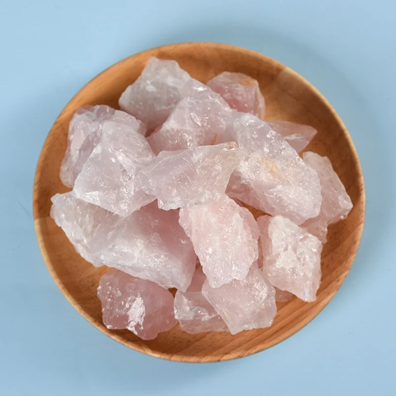 Hot sale natural gemstone rose quartz bulk amethyst rock crystal raw stone raw crystals