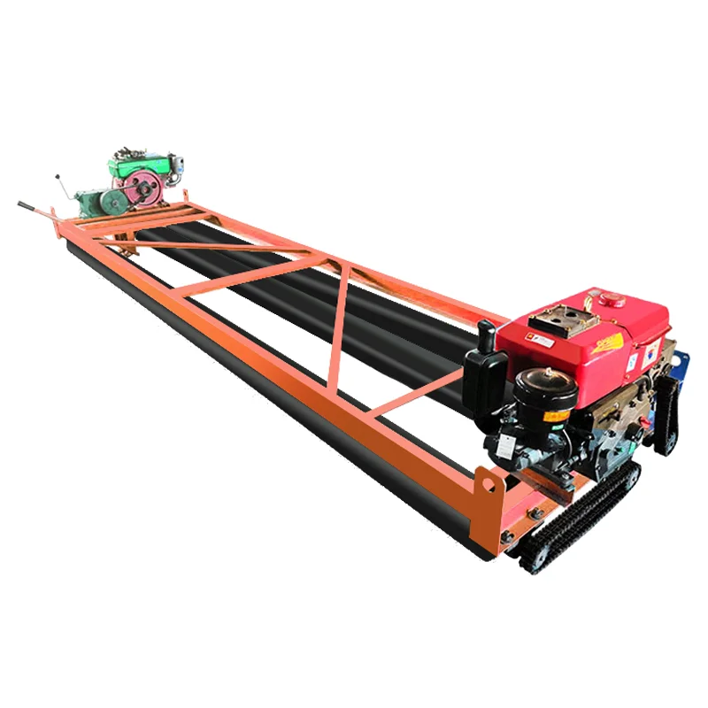 
Construction Machinery Manual Mobile Concrete Placing Boom Concrete Spreader road construction use concrete vibrator roller 
