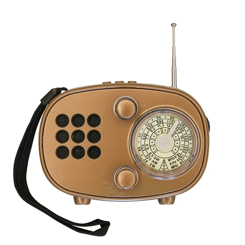 RS-655BTA fm am sw  multi band radio with blue teeth speaker and aux in