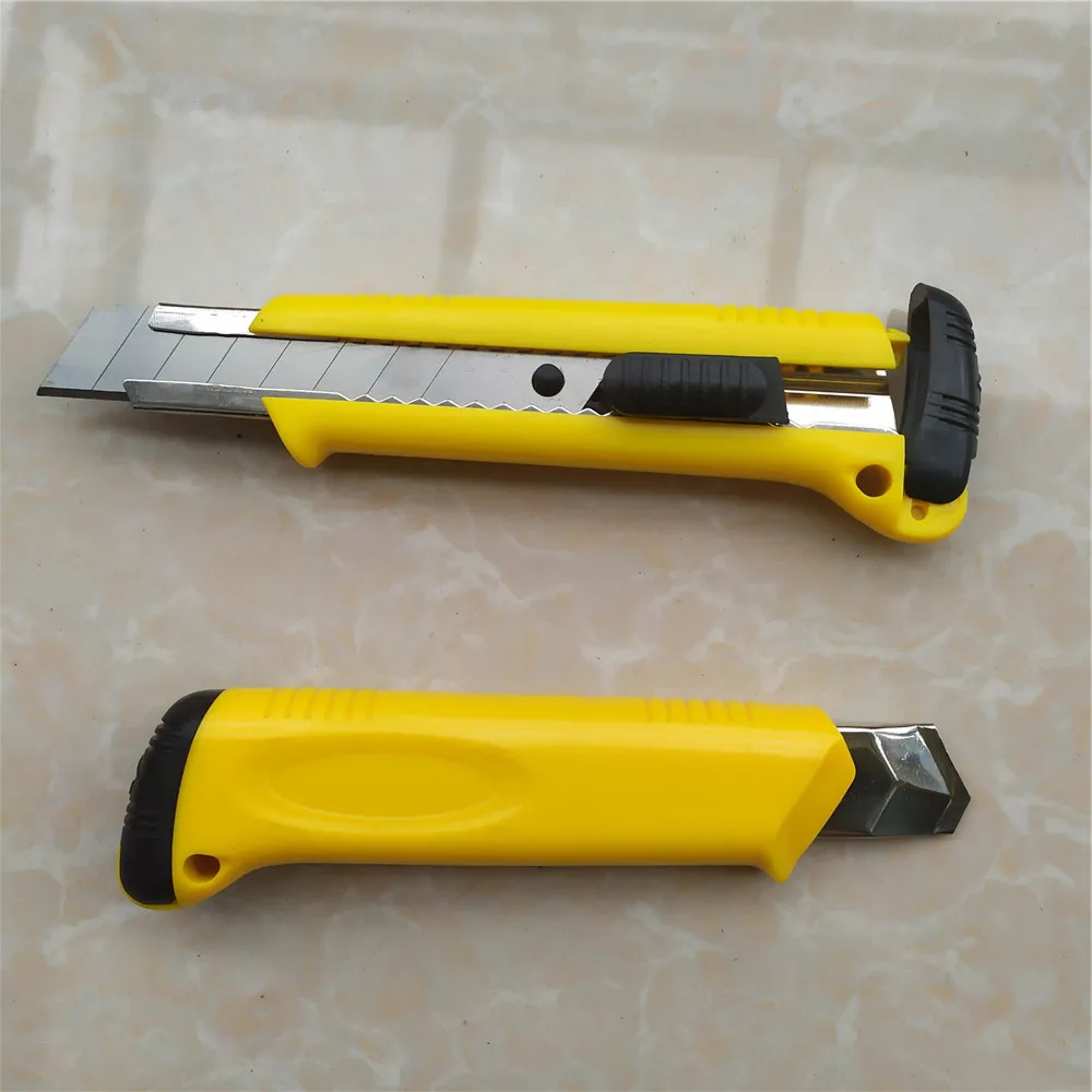 
 Olfa Paper Cutter  Knife  with Retractable Blade Pocket Utility Knife with spare blades storage drawer  