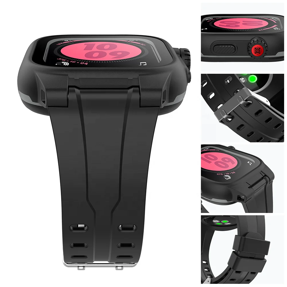  Shellbox 2 Meters Waterproof Rugged Apple Watch Case 42mm For Series