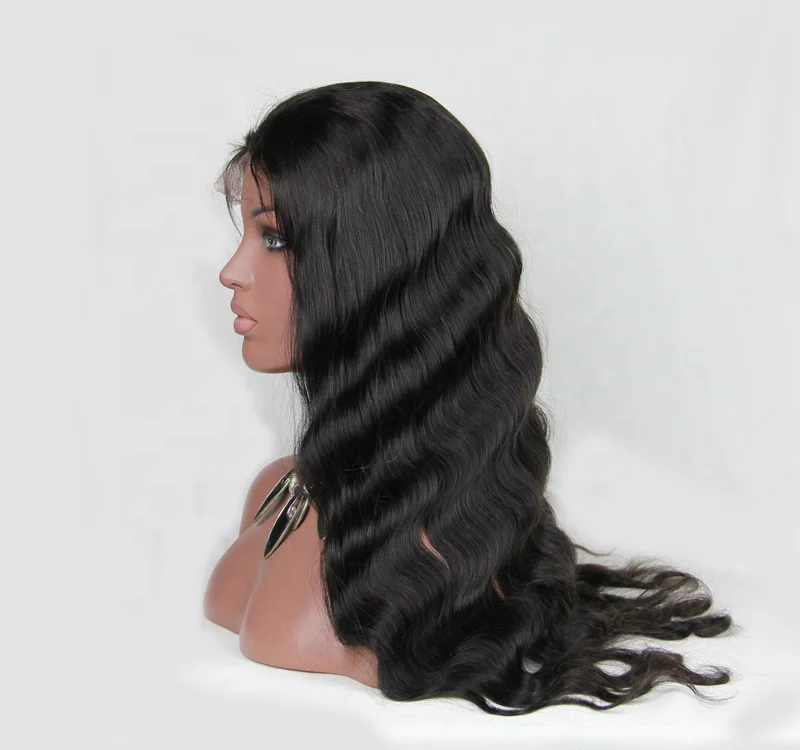 Wholesale hot sale new style transparent lace front wig virgin cuticle aligned Brazilian human hair lace frontal wig