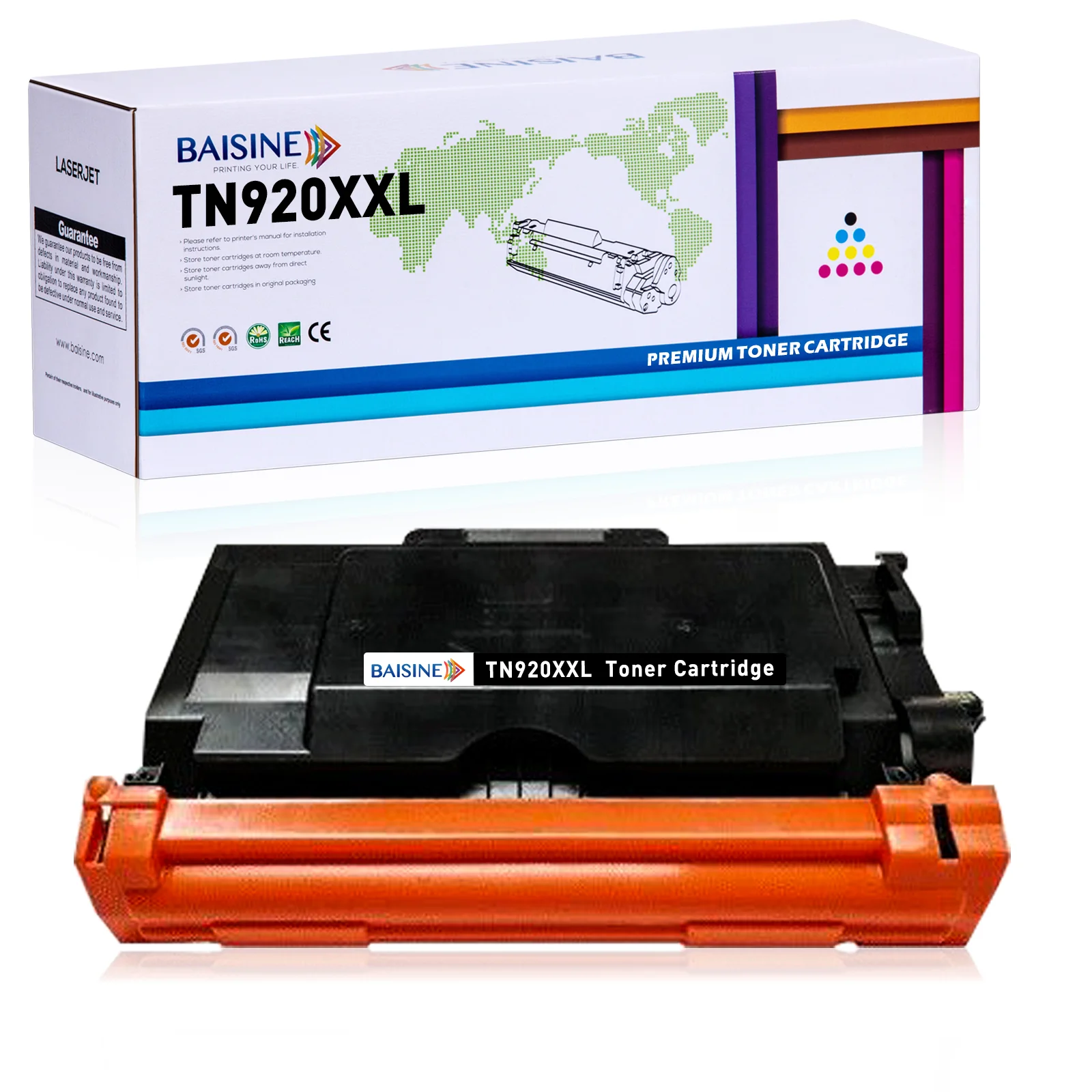 Тонер-картридж TN920 TN920XL TN3600 TN3600XL TN3600XXL TN3610 TN70 Jumbo MPS для принтера Brother