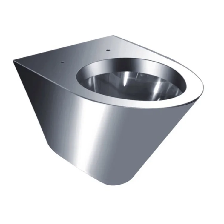 High Quality Factory Direct P-Trap Sales Western Stainless Steel Wall Hang WC Toilet Bidet