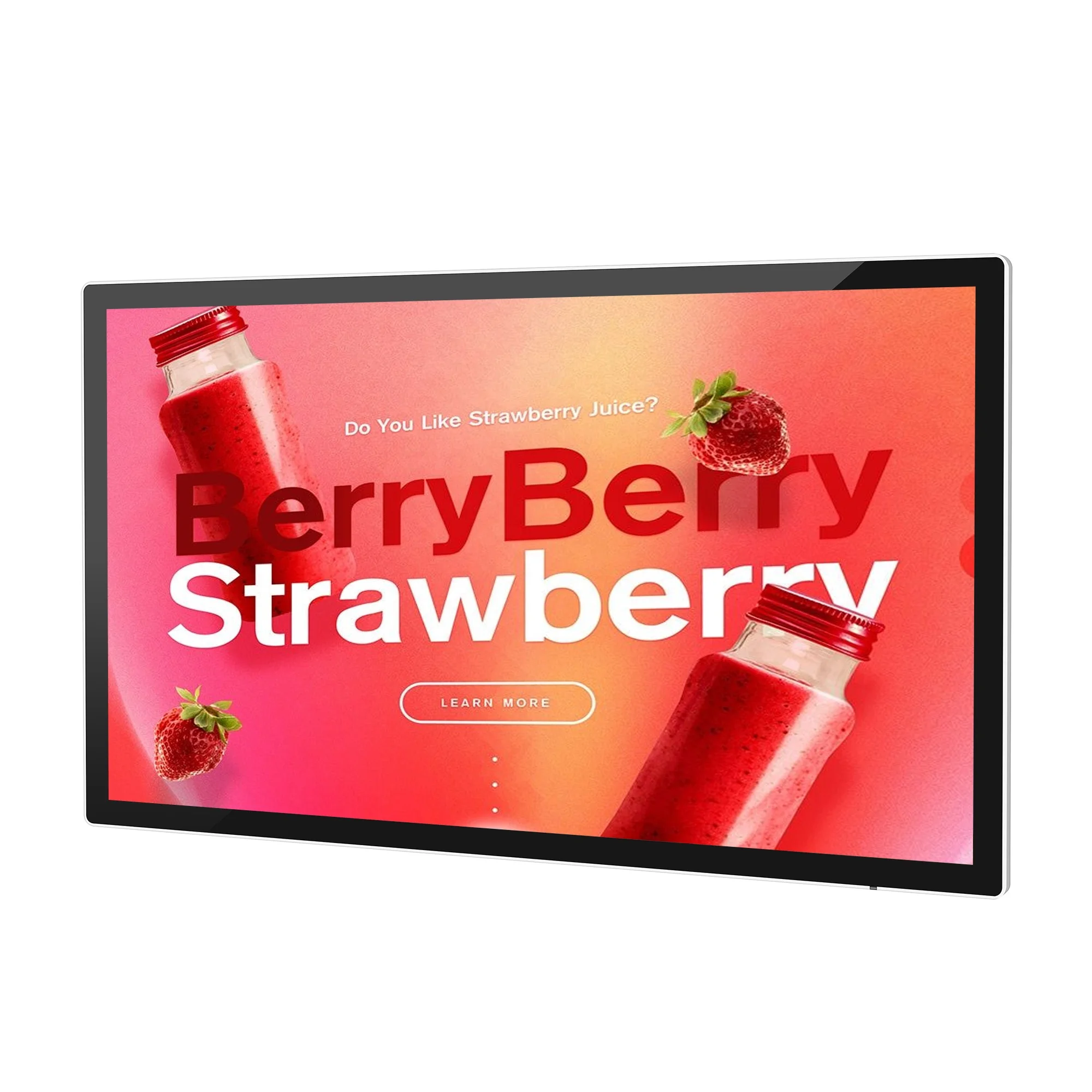 21.5 Inch Full HD Wall-Mounted Digital Signage Social Media Integration for Engaging Brand Stories in Showrooms Exhibitions