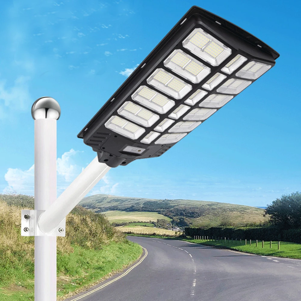 Solar Street Light Waterproof High Lumen 600w 800w 1000w Outdoor IP65 Remote Control Solar Lights for Outside solar street light