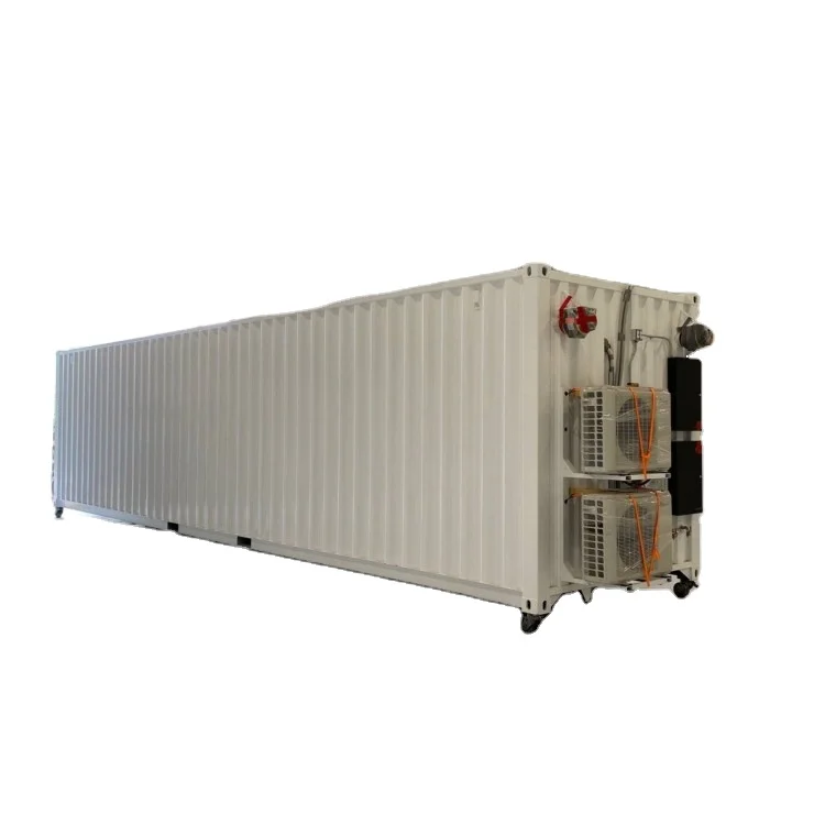 40ft Shipping Container Microgreens Container Hamp Vertical Hydroponic Farming Container