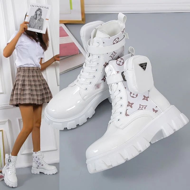 Wholesales 2022 Fashion Boots for men and women, high heeled thick platform causal boots