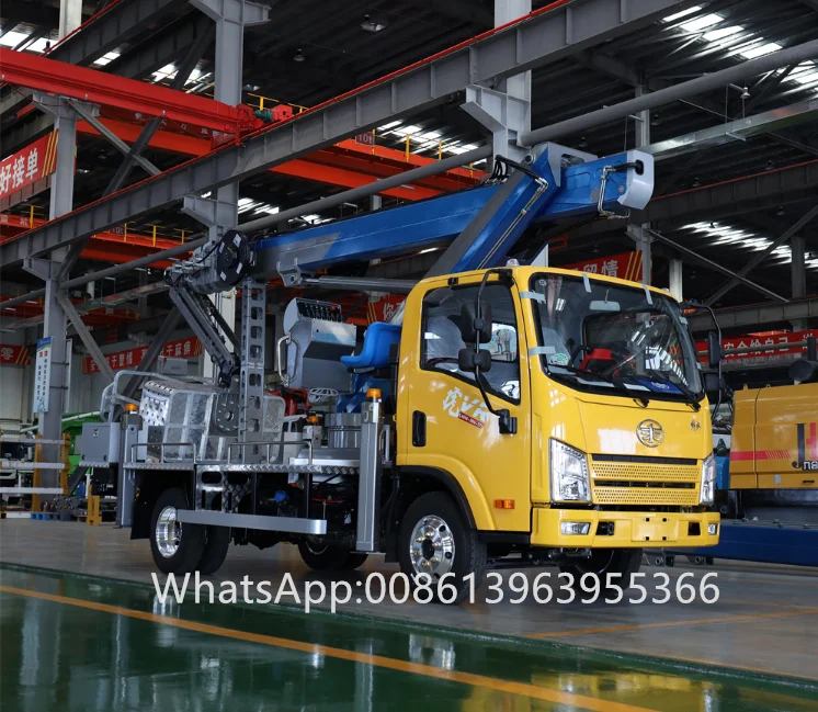 SINOTRUK FOTON FAW Chassis JIUHE 25m 29m 33m 38m 45m HOWO overhead working truck high altitude work vehicle Aerial Work Truck