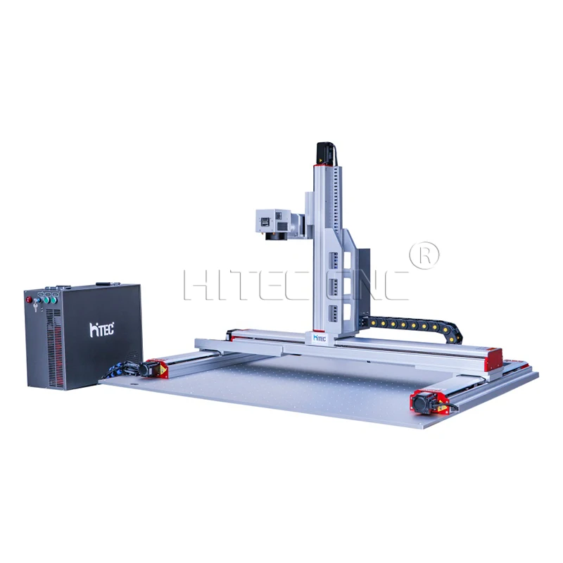 6090 Large Format Seamless Splicing Fiber Laser Marking Machine Gantry Marking Machine
