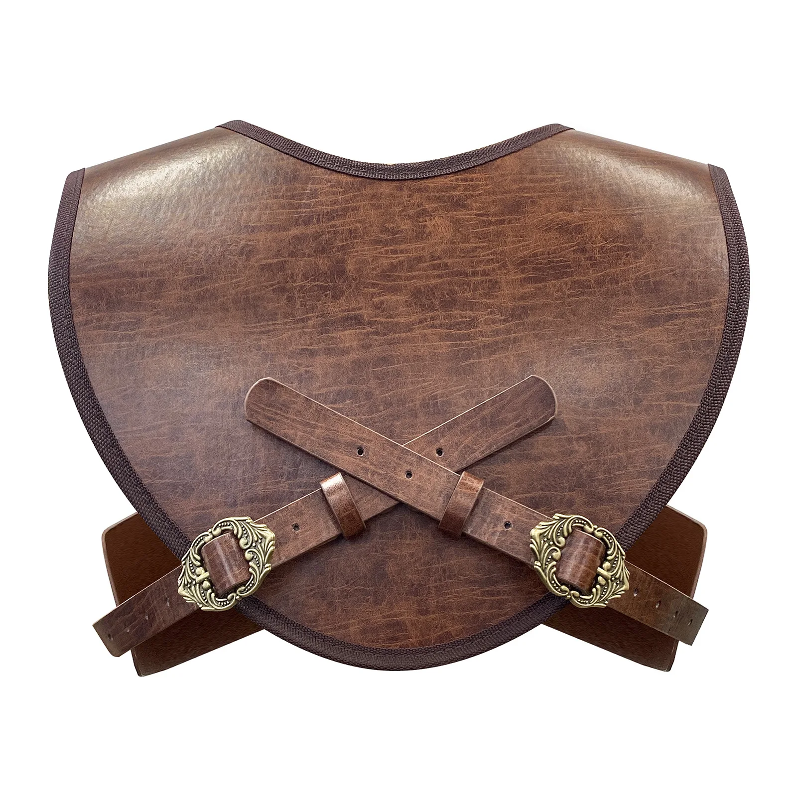 Adult Medieval Viking Knight Chest Armors Pu Leather Warrior Gladiator Cosplay Costume Breastplate Vest Steampunk Retro Cuirass