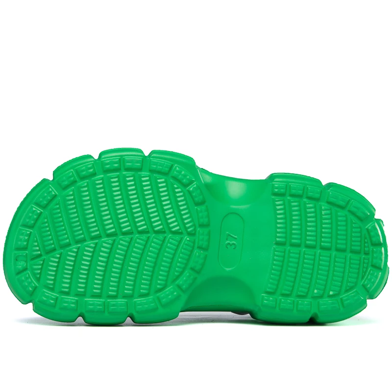 World-win New Design Summer EVA Anti-Slip Women Thick Sole Slippers Sandals Clogs Shoes Classic Garden EVA Clogs Shoes