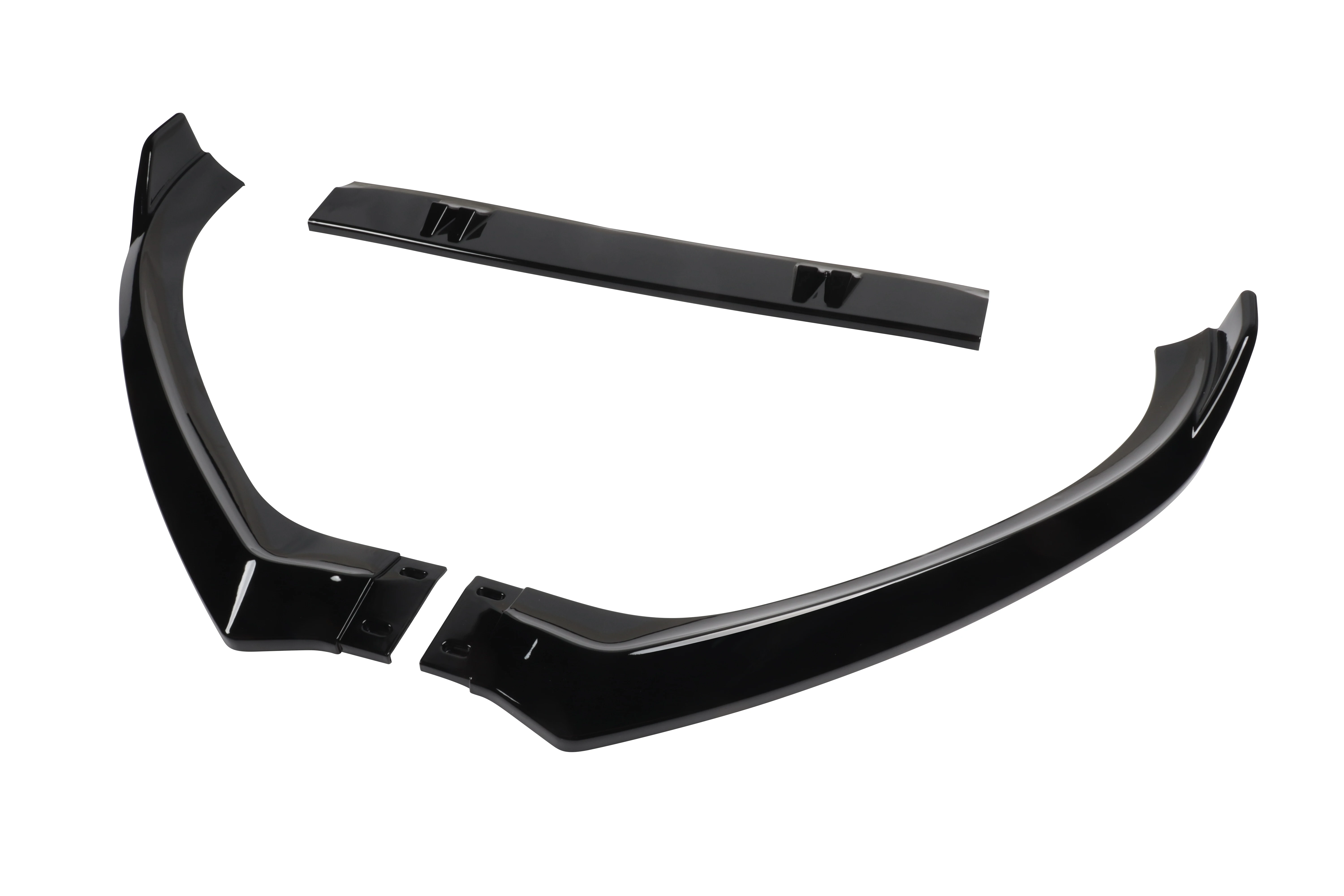 Car Front Bumper Lip Deflector Lips Bumper Spoiler Splitters Diffuser For Audi A4 8.5 2013 2014 2015 2016