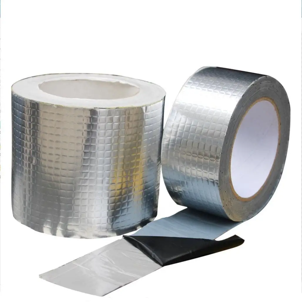Super strong butyl tape waterproof aluminium foil butyl rubber waterproof tape butyl rubber tape manufacturing line