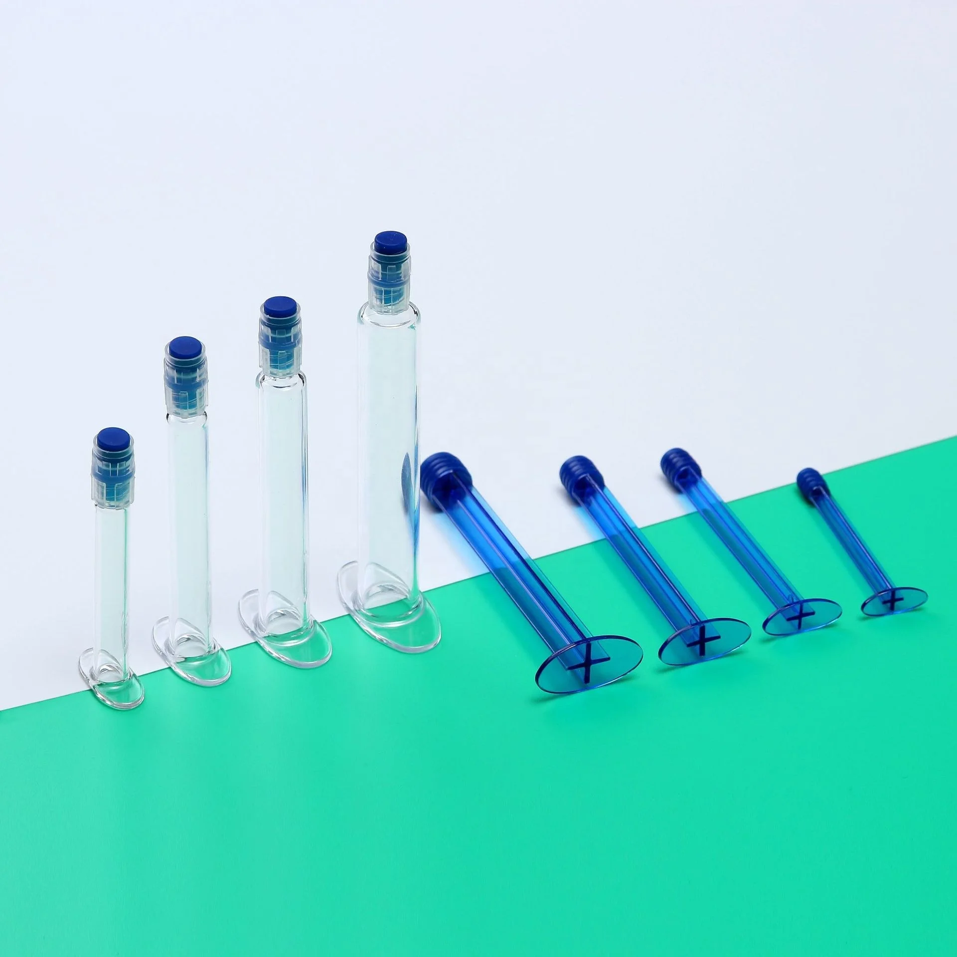 Custom Logo empty 1/2/3/5/10ml plastic syringes with luer lock for tooth whitening