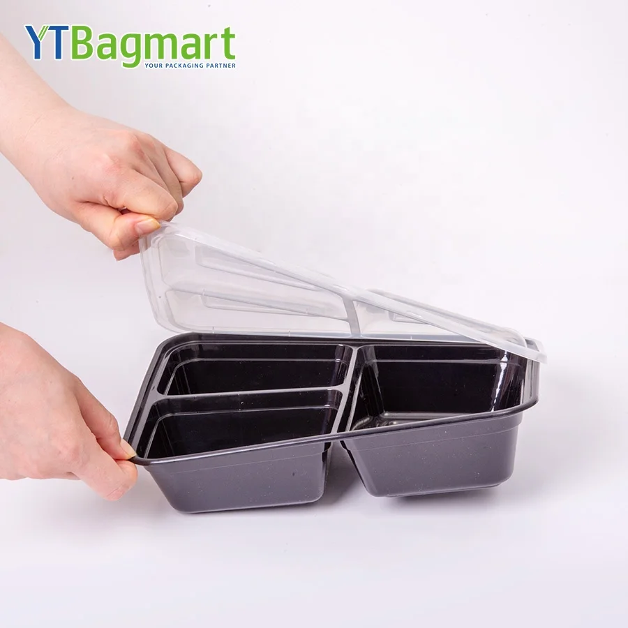 Leakproof Wholesale 16oz PP Plastic Disposable Food Microwavable Round Takeaway Bowls Hot Soup Meal Prep Container With Lid