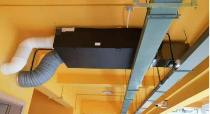 400m3/h China manufacturer Home central wifi air exchangers fresh air heat recovery ventilation