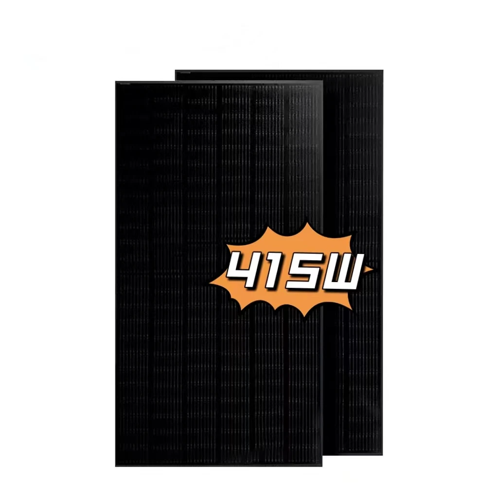 Upinsolar Easy To Install Mono Solar Panels 182MM 415Watt Half Cell Stock Solar Panel