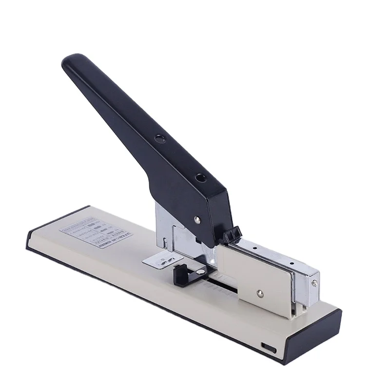 Professional Heavy-Duty Metal Leather Binding Machine Labor-Saving Thickened Manual Power Stapler Wholesale