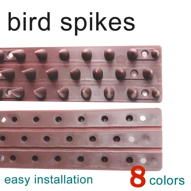 Plastic  Anti repelling bird Pigeon scarer  Fence Wall defender Spike cat rat repellent  pigeon defense