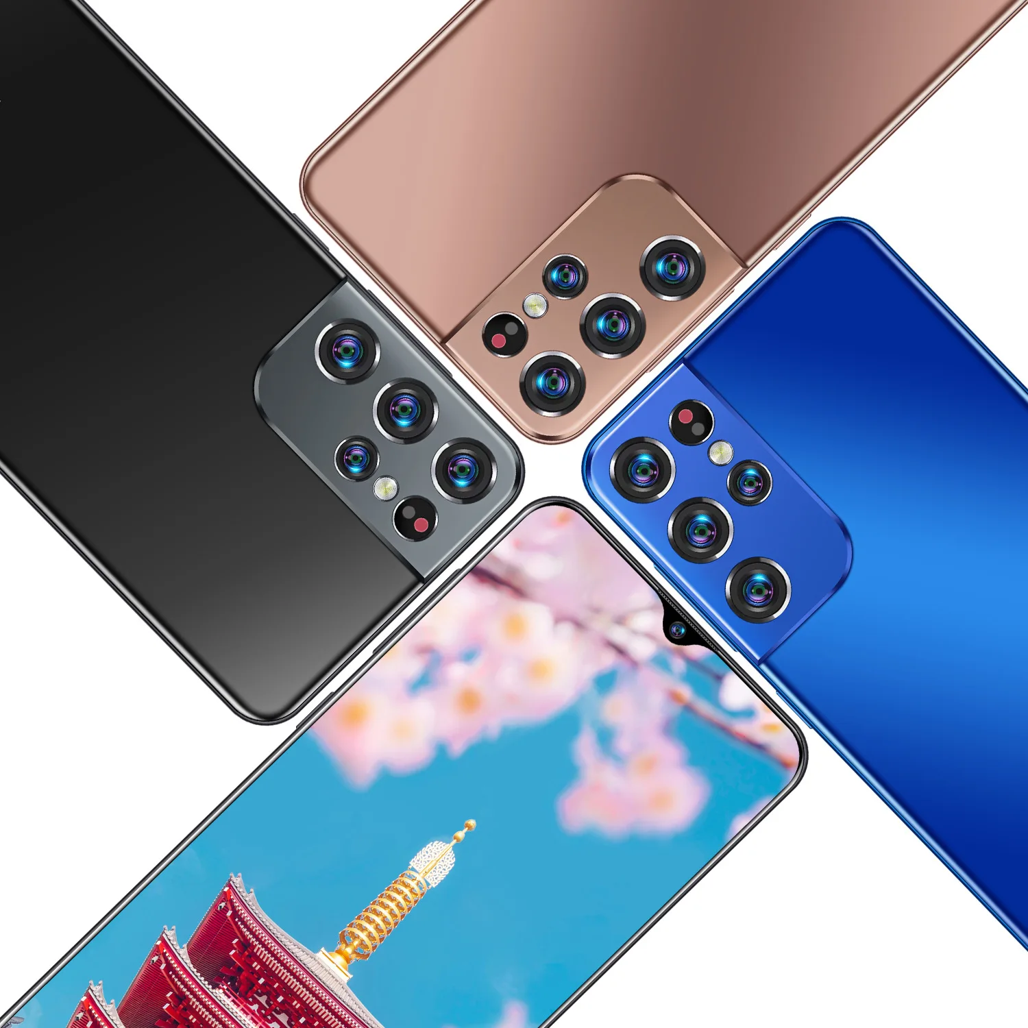 Смартфон S21 + U TRA 12 512 ГБ 6 7 дюйма Android 10 0 24 48 МП 5G LTE
