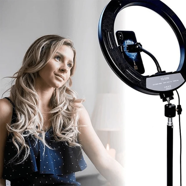 Selfie Foldable Makeup 6 Inch 10 Inch Led Ring Tik Tok Rings With Tripod luxury wholesale jewelry ring box with led light