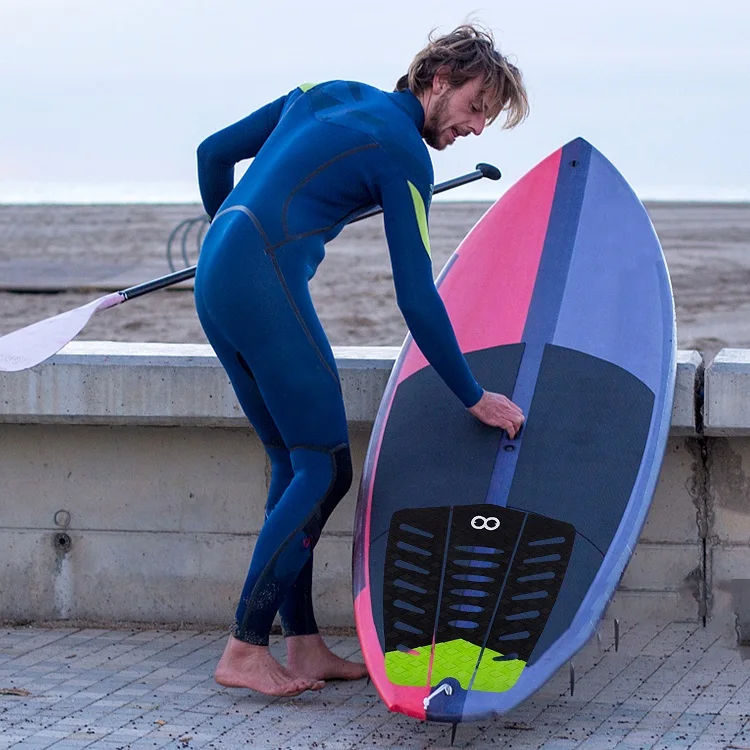 Woowave Customized EVA Foam Surfing Surfboard Traction Pad 3m Surfboard Deck Knee Pads