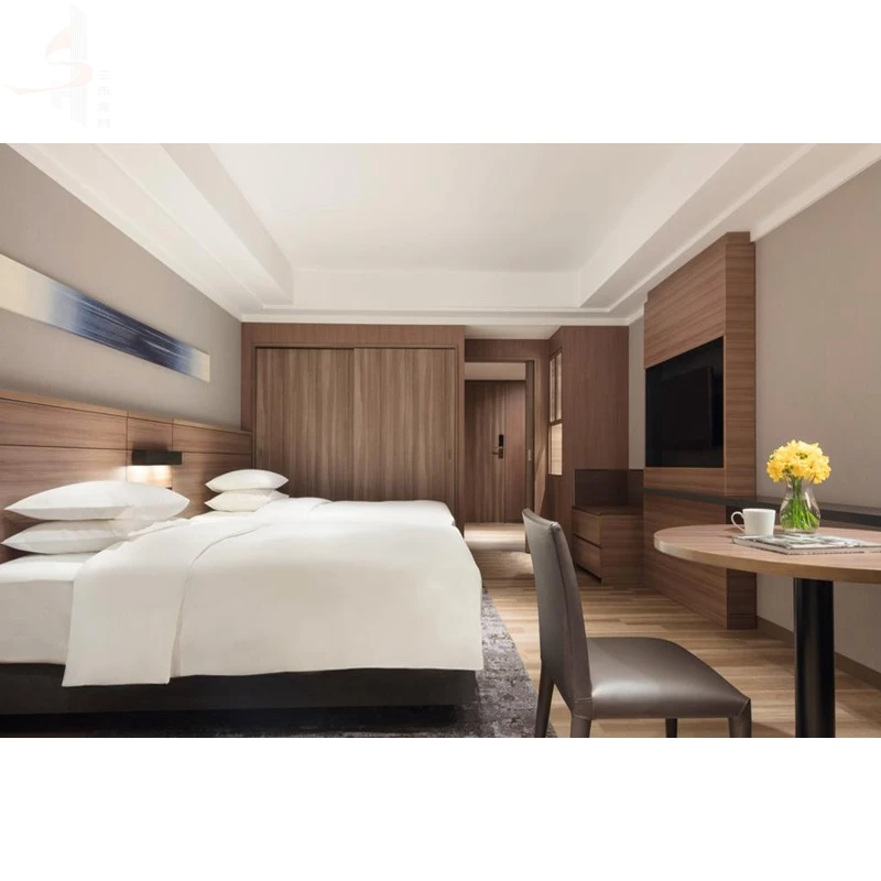 
Modern design wood headboards king size bedroom hotel bedroom furniture set 5 star hotel 