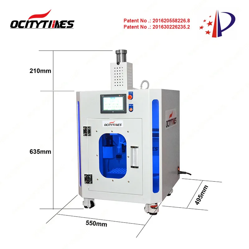 
Ocitytimes fresh choice automatic e cigarette filling cbd capping machine 