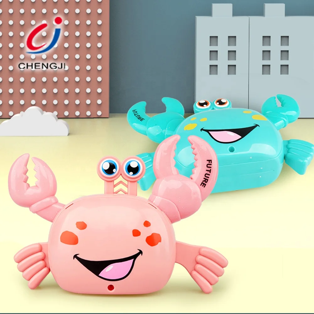 Лидер продаж на Amazon, дешевые пластиковые крабы, китайские электронные детские игрушки для детей