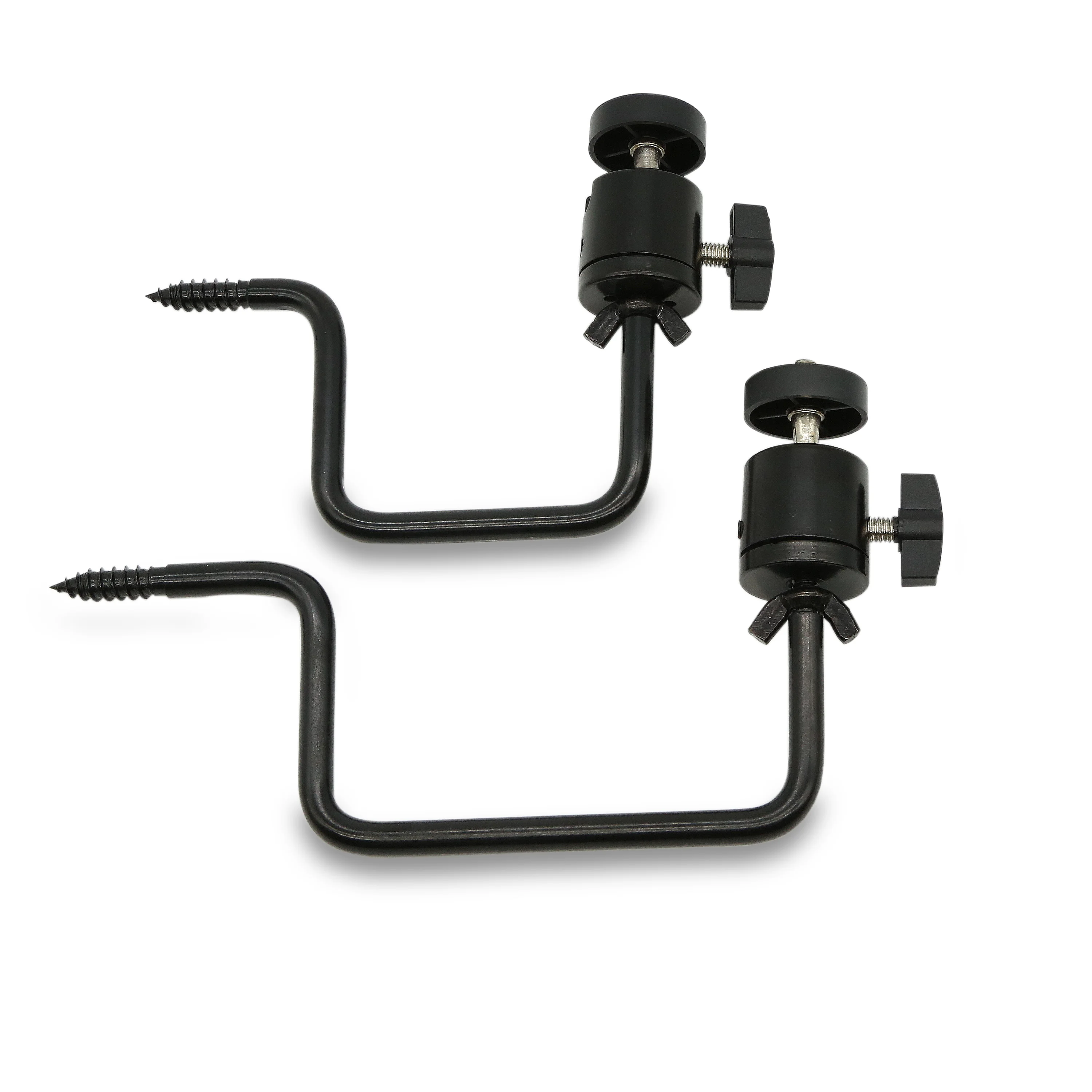 Factory Whole Sale Tree Mount Screw Hunting Camera Bracket 360 Degree Solar Panel Holder 2pcs / pack