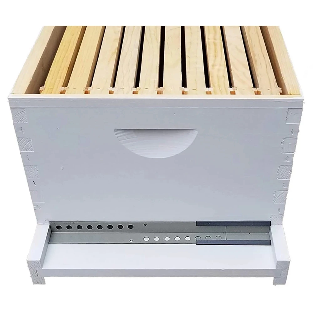 Beehive Sliding Mouse Guard Beekeeping Bee Hive Metal Entrance Reducer Beehive Entrance Reducer Door Beekeeping