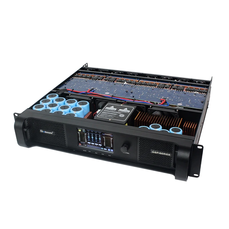 DSP-10Q Taps диапазон 256-512 профессиональный аудио усилитель мощности 2000 Вт 8 Ом 4 канала с dsp