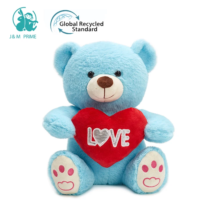 Plush Toy Girl Gifts Teddy Bear Wholesale Love You Valentines Day Soft Stuffed Teddy Bear With Heart