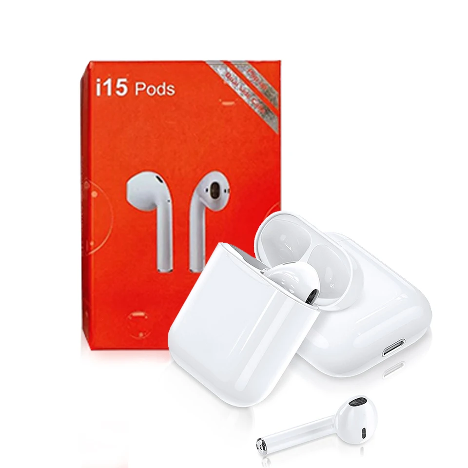 
Earphone Manufacturer TWS i15 Earbuds Headphones Earphone i15 Pods TWS for sale 